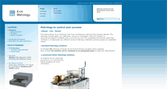 Desktop Screenshot of eh-metrology.com