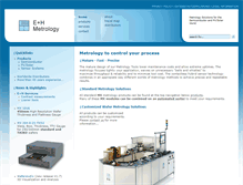 Tablet Screenshot of eh-metrology.com